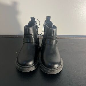 Cat & Jack Black Kids Boots Size 7